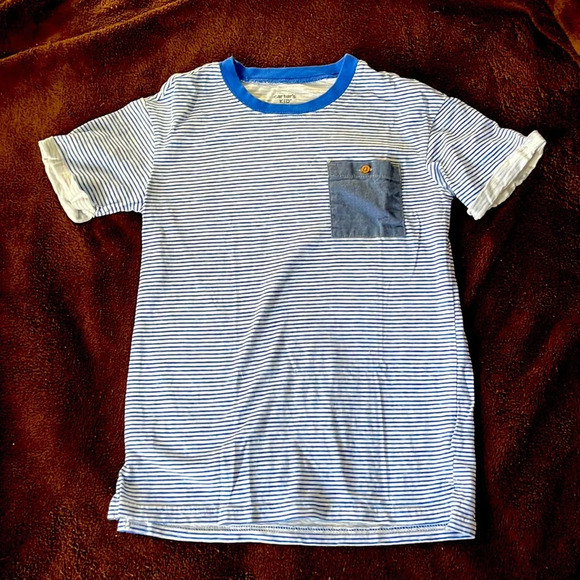 One pocket tee boys 💙🧢 - Picture 1 of 2